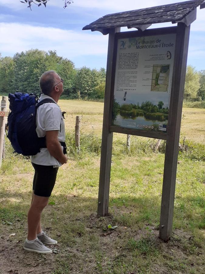 Gite De Belle Vue Semur-en-Brionnais Exteriör bild