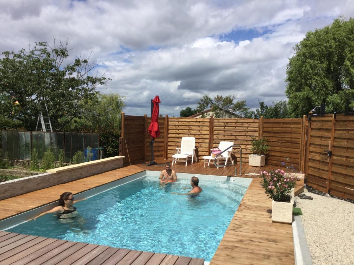 Gite De Belle Vue Semur-en-Brionnais Exteriör bild